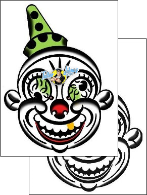 Clown Tattoo clown-tattoos-mitch-oconnell-mof-00099