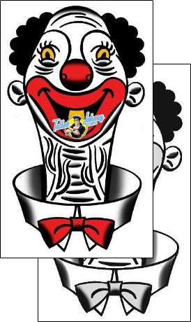 Clown Tattoo clown-tattoos-mitch-oconnell-mof-00100