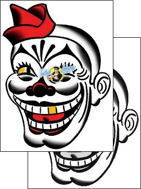Clown Tattoo clown-tattoos-mitch-oconnell-mof-00102