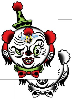Clown Tattoo clown-tattoos-mitch-oconnell-mof-00108