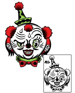 Clown Tattoo Tattoo Styles tattoo | MOF-00108