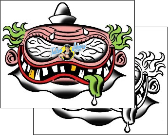 Clown Tattoo clown-tattoos-mitch-oconnell-mof-00109