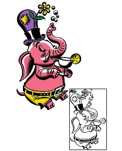 Elephant Tattoo Tattoo Styles tattoo | MOF-00136