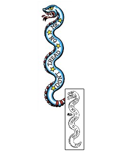 Snake Tattoo Horror tattoo | MOF-00138