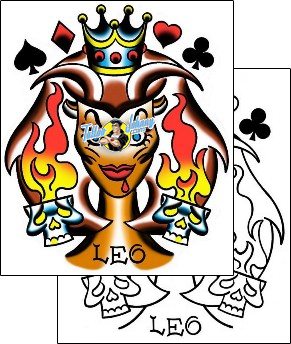 Gambling Tattoo mof-00218