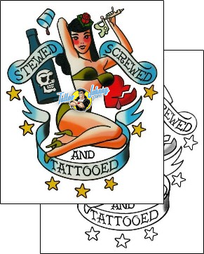 Pin Up Tattoo fantasy-tattoos-mitch-o`connell-mof-00259