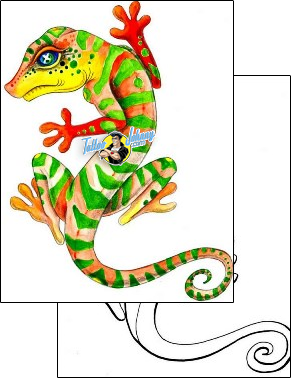Gecko Tattoo reptiles-and-amphibians-gecko-tattoos-mistress-of-pain-mpf-00113
