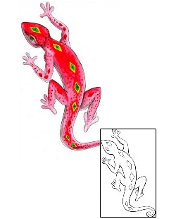 Lizard Tattoo Reptiles & Amphibians tattoo | MPF-00114
