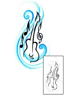 Music Tattoo Miscellaneous tattoo | MPF-00126