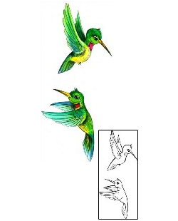 Hummingbird Tattoo Animal tattoo | MPF-00132