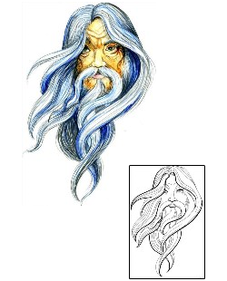 Wizard Tattoo Mythology tattoo | MPF-00183