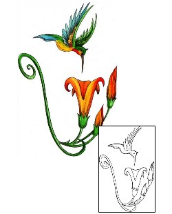 Hummingbird Tattoo Animal tattoo | MPF-00232