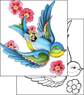 Bird Tattoo animal-bird-tattoos-mistress-of-pain-mpf-00236