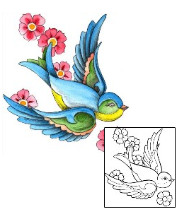 Bird Tattoo Animal tattoo | MPF-00236