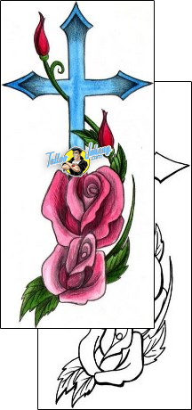 Rose Tattoo plant-life-rose-tattoos-mistress-of-pain-mpf-00237
