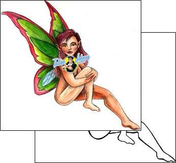 Woman Tattoo fairy-tattoos-mistress-of-pain-mpf-00245