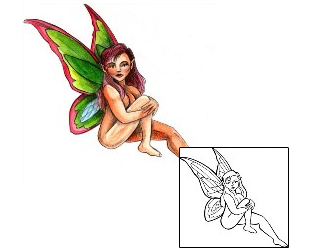 Picture of Sibyl Fairy Tattoo