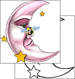 Celestial Tattoo astronomy-celestial-tattoos-mistress-of-pain-mpf-00257