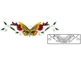 Lower Back Tattoo Plant Life tattoo | MPF-00269