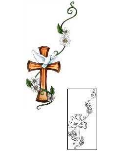 Dove Tattoo Religious & Spiritual tattoo | MPF-00285