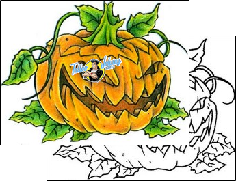 Pumpkin Tattoo mqf-00002