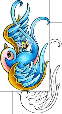 Bird Tattoo swallow-tattoos-marty-potter-mqf-00015