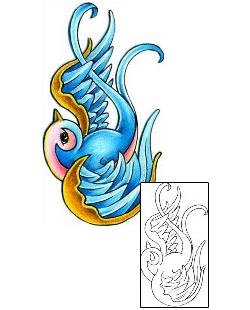 Bird Tattoo Animal tattoo | MQF-00015