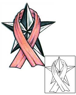 Breast Cancer Tattoo Astronomy tattoo | MQF-00043