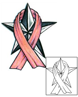 Ribbon Tattoo Astronomy tattoo | MQF-00043