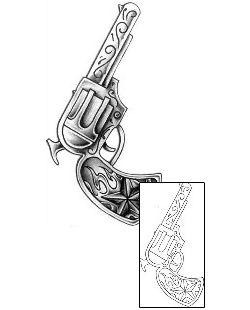 Gun Tattoo MQF-00047