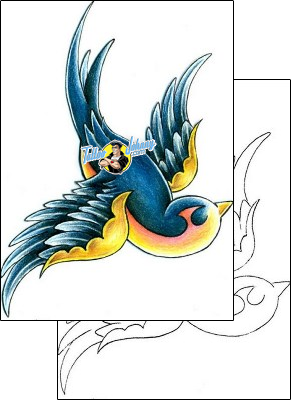 Bird Tattoo swallow-tattoos-marty-potter-mqf-00079