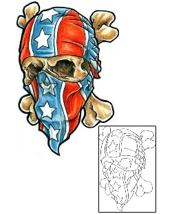 Skull Tattoo Horror tattoo | MQF-00081