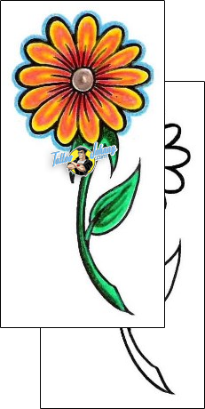 Flower Tattoo plant-life-flowers-tattoos-mike-greer-mrf-00024