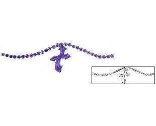 Rosary Beads Tattoo Religious & Spiritual tattoo | MRF-00048