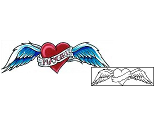 Wings Tattoo Specific Body Parts tattoo | MRF-00051