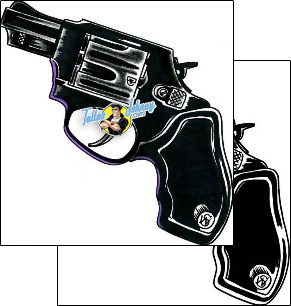 Gun Tattoo mrf-00087