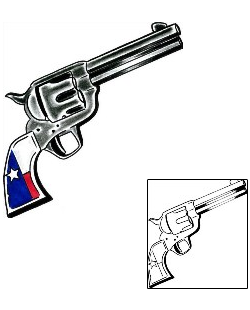 Gun Tattoo MRF-00097