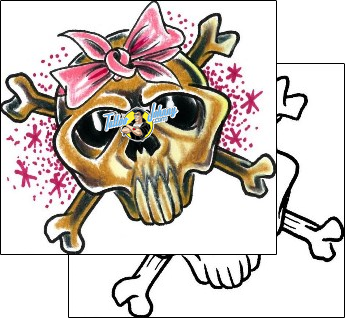Skull Tattoo skull-tattoos-mike-greer-mrf-00126