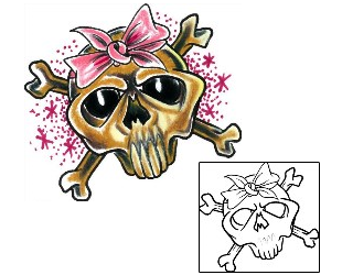 Skull Tattoo Horror tattoo | MRF-00126