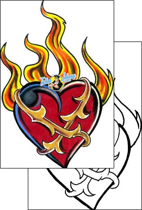 Heart Tattoo for-women-heart-tattoos-mike-greer-mrf-00132
