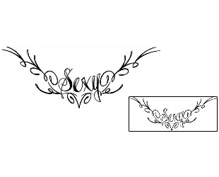 Lettering Tattoo For Women tattoo | MRF-00219