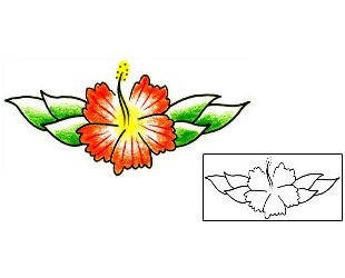 Asian Tattoo Plant Life tattoo | MSF-00030