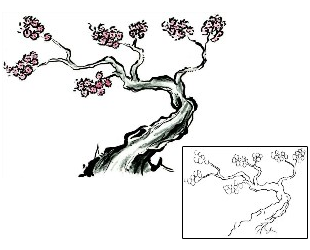 Tree Tattoo Plant Life tattoo | MSF-00039