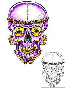 New School Tattoo Horror tattoo | MSF-00056