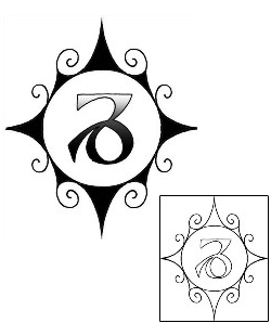 Picture of Zodiac tattoo | MUF-00023