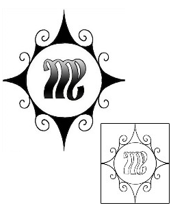 Virgo Tattoo Zodiac tattoo | MUF-00027