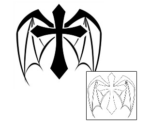 Wings Tattoo Religious & Spiritual tattoo | MVF-00013