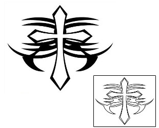 Tribal Tattoo Religious & Spiritual tattoo | MVF-00025