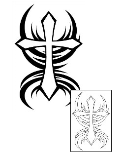 Tribal Tattoo Religious & Spiritual tattoo | MVF-00030
