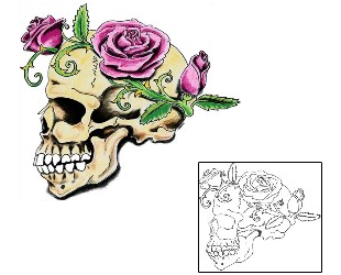 Rose Tattoo Plant Life tattoo | MWF-00001